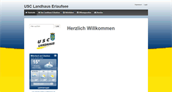 Desktop Screenshot of landhaus-erlaufsee.at