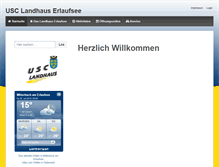 Tablet Screenshot of landhaus-erlaufsee.at